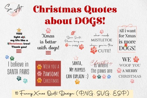 10 Funny Christmas Quotes About DOGS: A Designer's Review