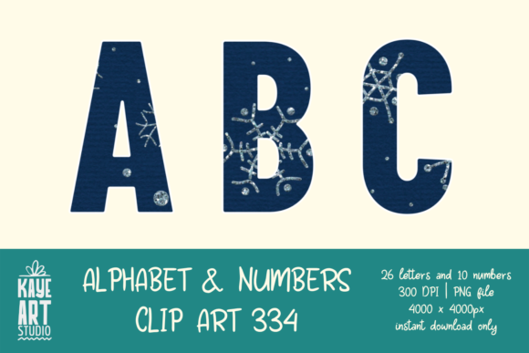 Christmas Alphabet Sublimation 334: A Versatile Graphics Set