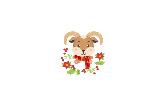 Christmas Animal Winter Decoration: A Versatile Graphics Set