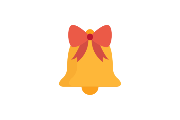 Christmas Bell Vector-45: A Festive Graphic for Handmade Creations