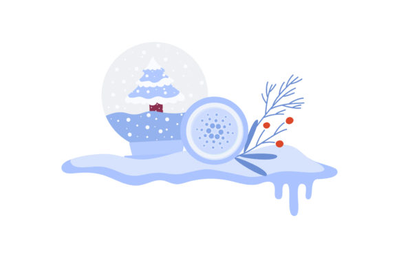 Christmas Cardano Snow Ball: A Festive Graphics Asset