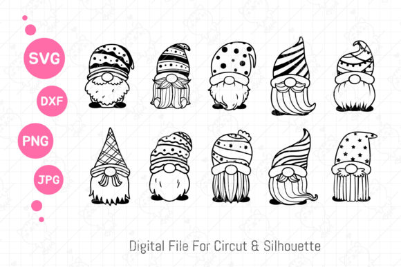 Cute Gnome Svg: A Charming Christmas Design