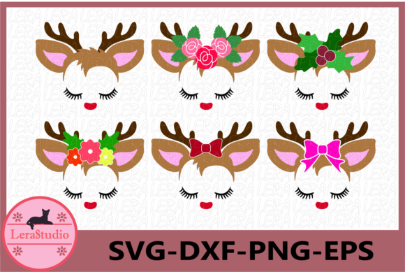 Little Deer, Christmas: A Charming Addition to Holiday Graphics