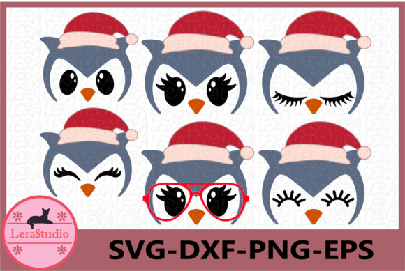 Owl Face, Christmas: A Festive Graphic for Handmade Creations