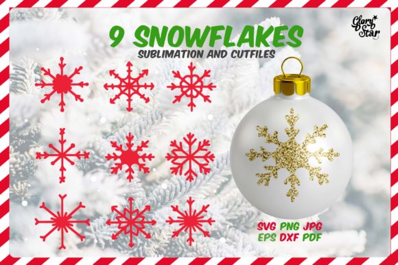 Review: Snowflakes Set for Christmas Graphics